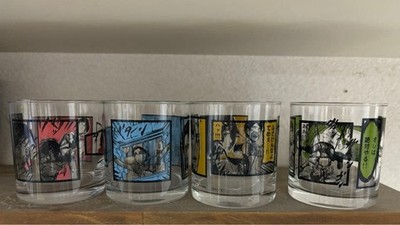 Ichiban Kuji Titan Glasses 6 Types AoT 7x8 cm Glassware Authentic Rare