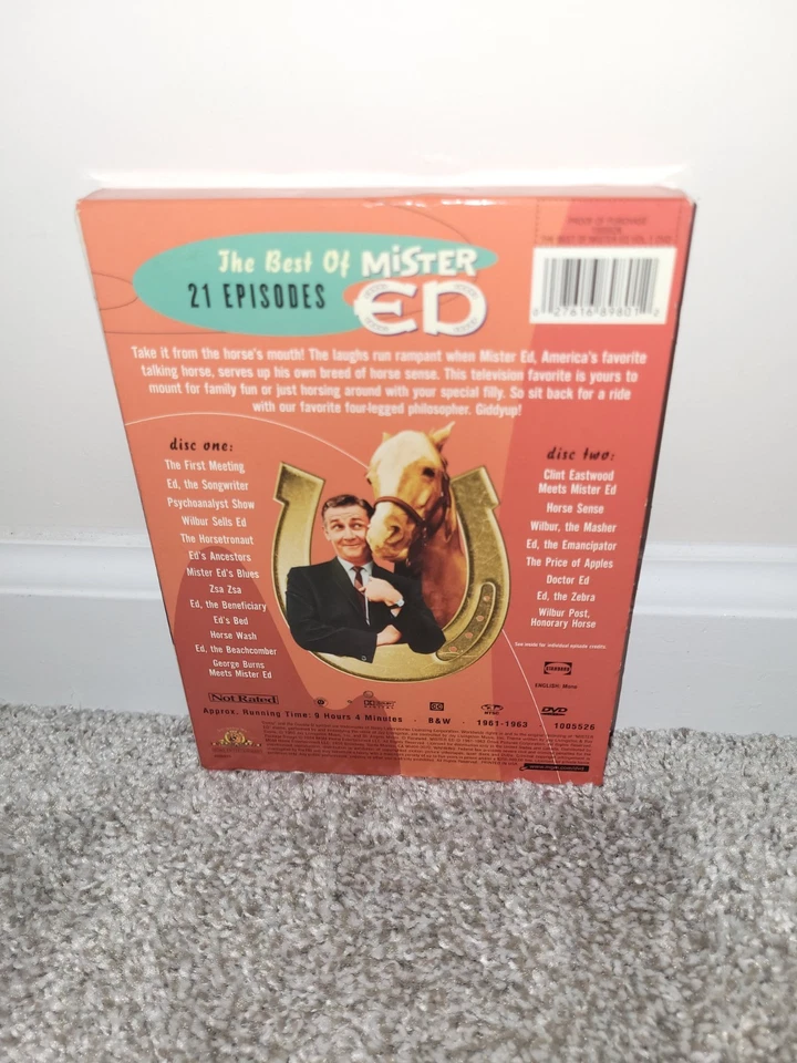 The Best of Mister Ed: Volume 1 (DVD, 1961) 2 Disc Set 21 Episdoes - Image 2 of 4