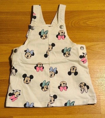 Süßes Minnie Mouse Latzkleid von H&M - Gr. 68