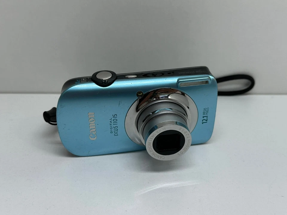 Canon IXUS 110 IS Digitalkamera 12.1 MP Blau, geprüft (+ neuer 🔋) ⚡BLITZBEREIT⚡ - Bild 3 von 4