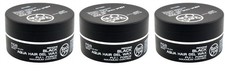 BL Red One Aqua Hair Gel Wax Black Maximum Control 5.07oz Three Pack