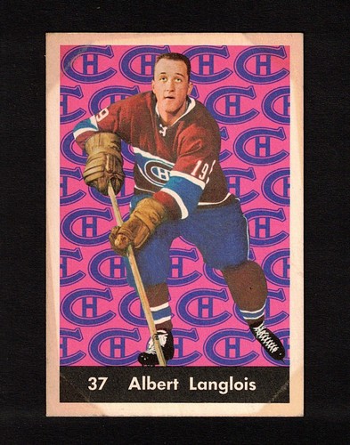 Albert Langlois #37 1961 Parkhurst card