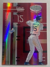 2005 Leaf Certified Materials #186 Shawn Green MIRROR RED /100 LA Dodgers