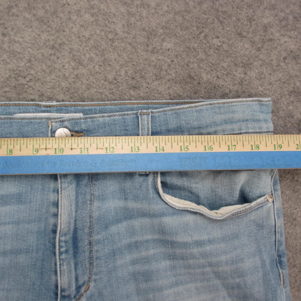 Pantalones de mezclilla Joes para hombre 36x34 azul lavado claro elástico 5 bolsillos cremallera mosca Foto 3 de 4