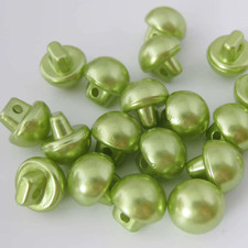 Buttons Half Pearl Shank Mushroom Button Side Shank 10mm