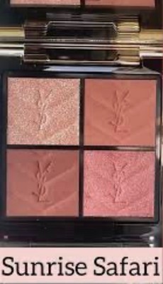 YSL Couture Mini Clutch Eyeshadow Quad ~ 730 Sunrise Safari ~ BNIB