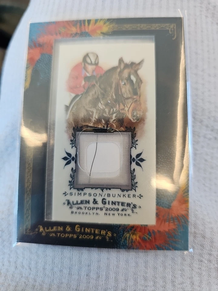 2009 Topps Allen & Ginter DNA Relic Will Simpson Archie Bunker #AGR-WS (MEM, RC) - Image 2 of 4