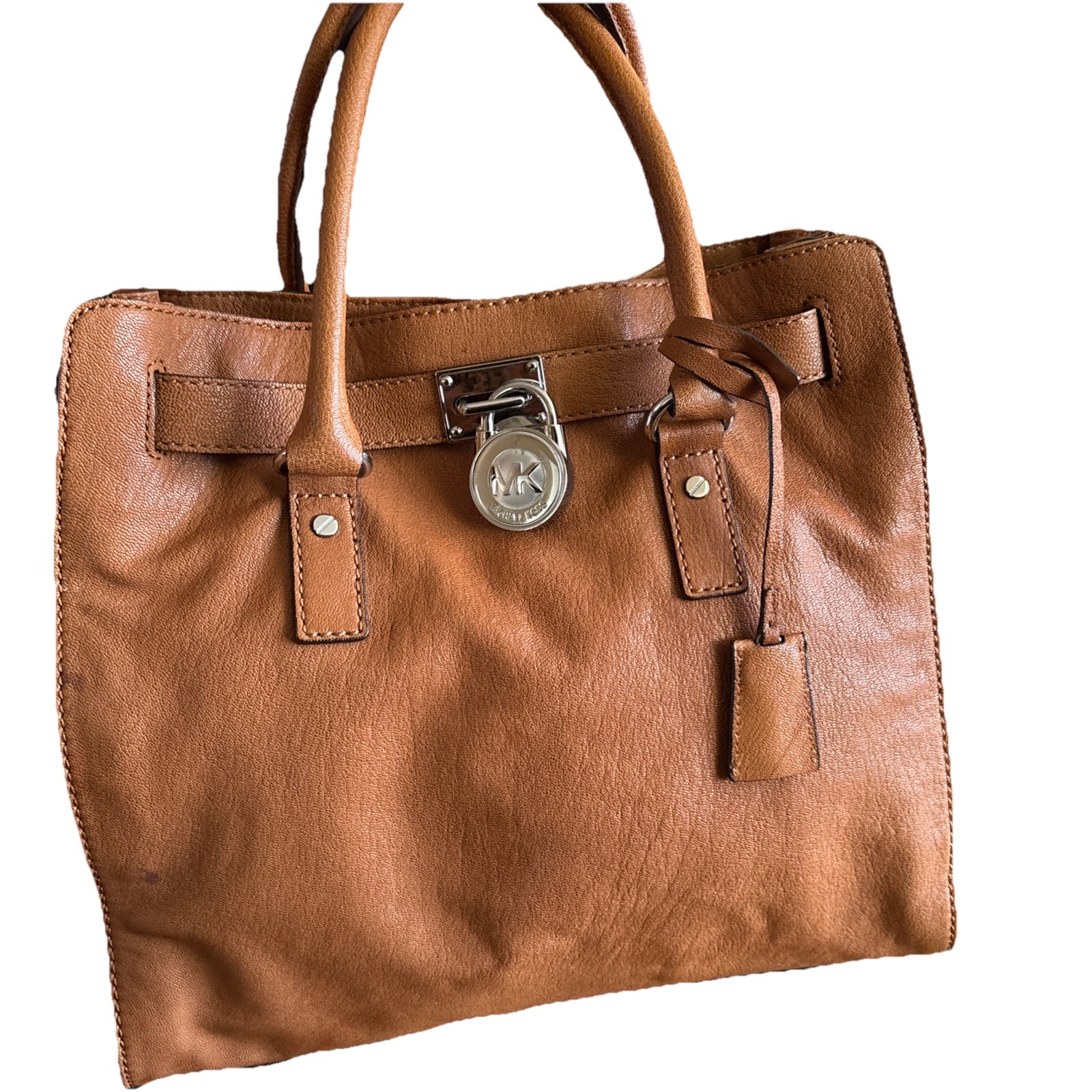 Michael Kors Hamilton Tote Bag Shoulder Bag Brown Perfect Condition