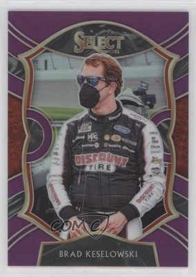 2021 Panini Chronicles Select Purple Prizm 24/25 Brad Keselowski #16 0c6