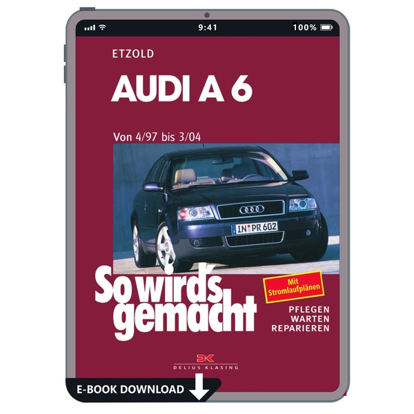 Audi A6 Typ 4B Avant Quattro 1997-2004 So Wirds Gemacht Reparaturanleitung Ebook-image