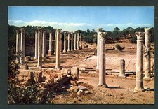 CYPRUS  (S1261) 1980  postcard RUINS OF SALAMIS  st.  to ITALY
