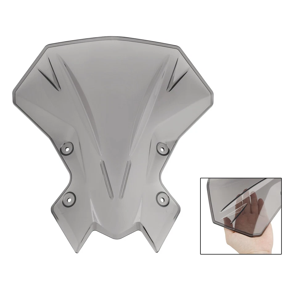 Windshield Windscreen for Kawasaki Z900 2020-2024 Gray US - Image 4 of 4