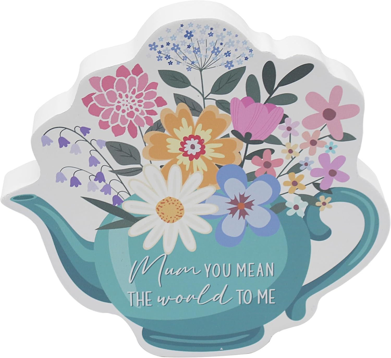 The Leonardo Collection Mother'S Day Mum Plaque - Green for Home Decor & Gift |