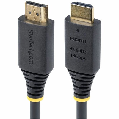 StarTech.com 6ft (1.8m) Premium Certified High Speed HDMI Cable, 4K 60Hz/1440p