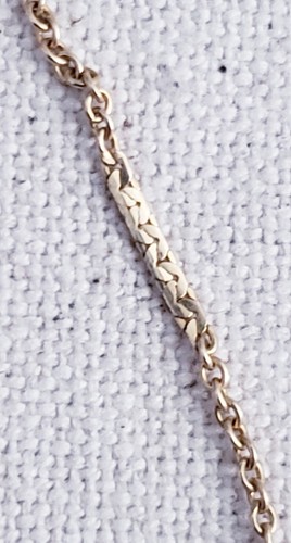 Collana vintage in oro giallo 14 kt - Foto 4 di 6