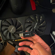 ZOTAC NVIDIA GeForce RTX 3050 6GB PCIe x16 Dual Fan Graphics Card, 32 gb usb