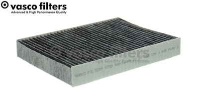 DAVID VASCO Innenraumfilter VASCO FILTERS X795 Aktivkohlefilter für MERCEDES EQT