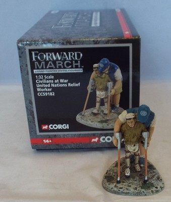 Corgi avance 1:32 civiles en guerra trabajador de socorro de las Naciones Unidas CC59182