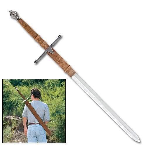 NEW! 43.25" Scottish William Wallace Claymore w/ Sheath - Picture 1 of 1