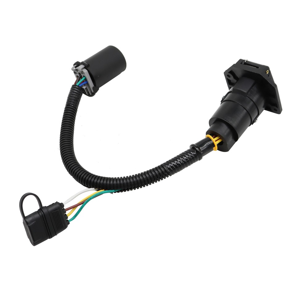 Truck Connector 7 Way Trailer Plug Pigtail Wire Harness For CHEVROLET CHRYSLER E - Foto 4