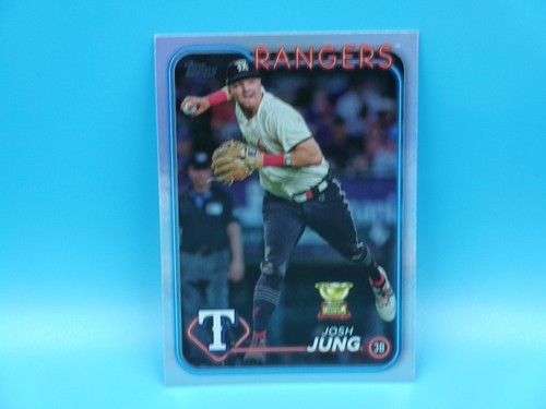 2024 Topps Series 2 Josh Jung Rainbow Foil Texas Rangers #620