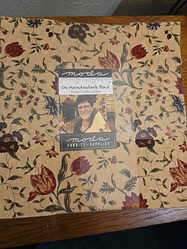 "On Meadowlark Pond" Moda Layer Cake 42 10" Quilt Squares - Kansas Troubles