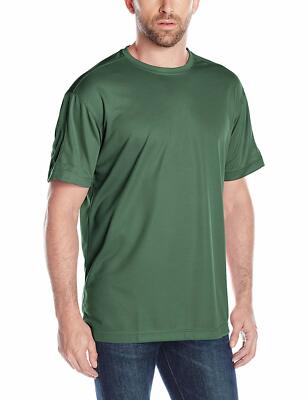 Clique Men's Ice Performance Tee, Bottle Green, Small