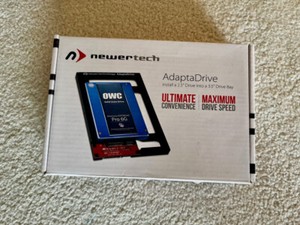 NEWERTECH ADAPTADRIVE 2.5” TO 3.5” HARD DISK DRIVE ADAPTER BAY • BRAND NEW