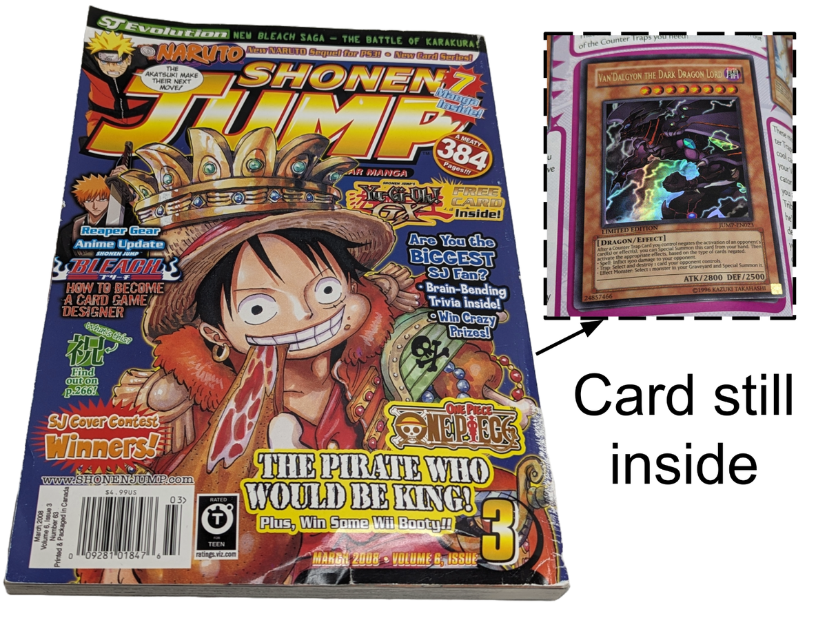 Shonen Jump Manga Magazine, March 2008 (Volume 6, Issue 3), w/ Yu