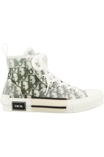 Christian DIOR B23 logo obliquo Tela Scarpe Da Ginnastica EU 38.5 UK 5.5 US  8.5 | eBay