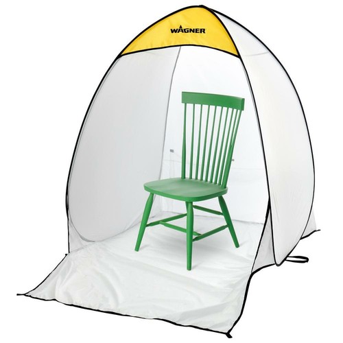 Wagner Spray Shelter Portable White Polyester Reusable 4.7 ft. W x 5.6 ft. H - Picture 3 of 5