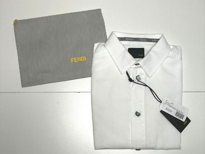 fendi button down shirts