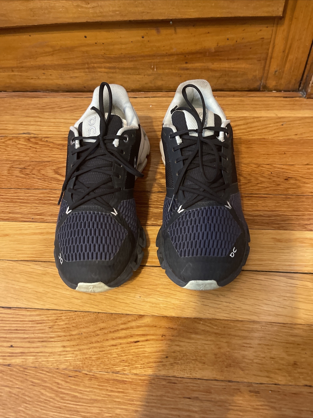 ON CLOUD Women's Light Running Sneakers in Black Green Rock Rose Size 9-image