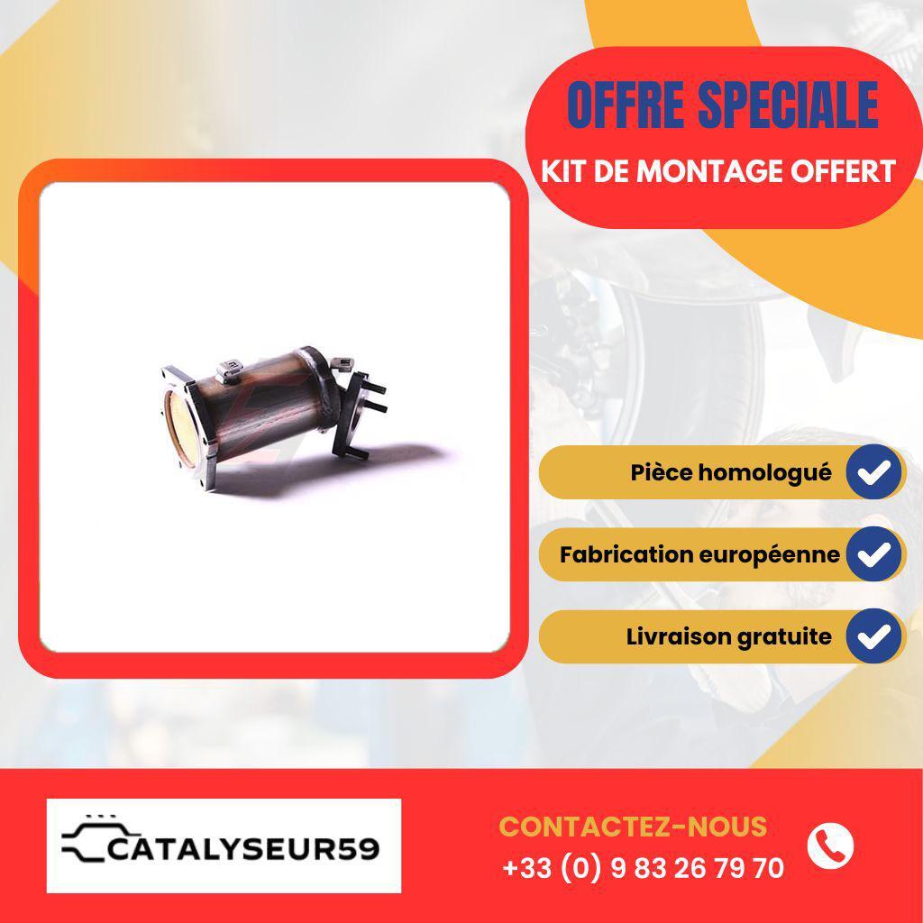Catalyseur Almera 1.8i essence pour valider le contrôle technique anti-pollution