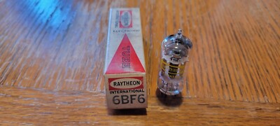 Raytheon NOS 6BF6 Vacuum Tube Tested