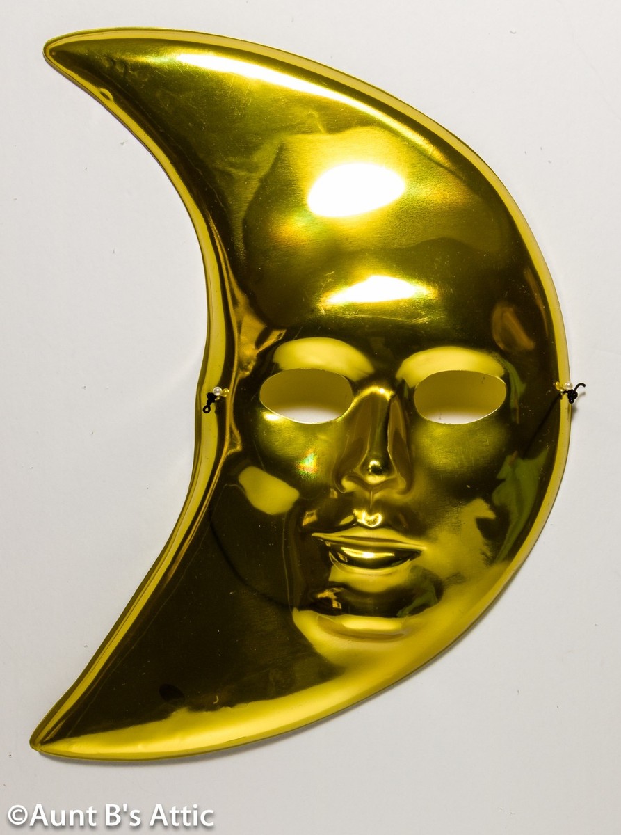 Venezianische Glitzer-Maske Gold, Einheitsgröße – Für Karneval, Kostümparty & Festliche Anlässe