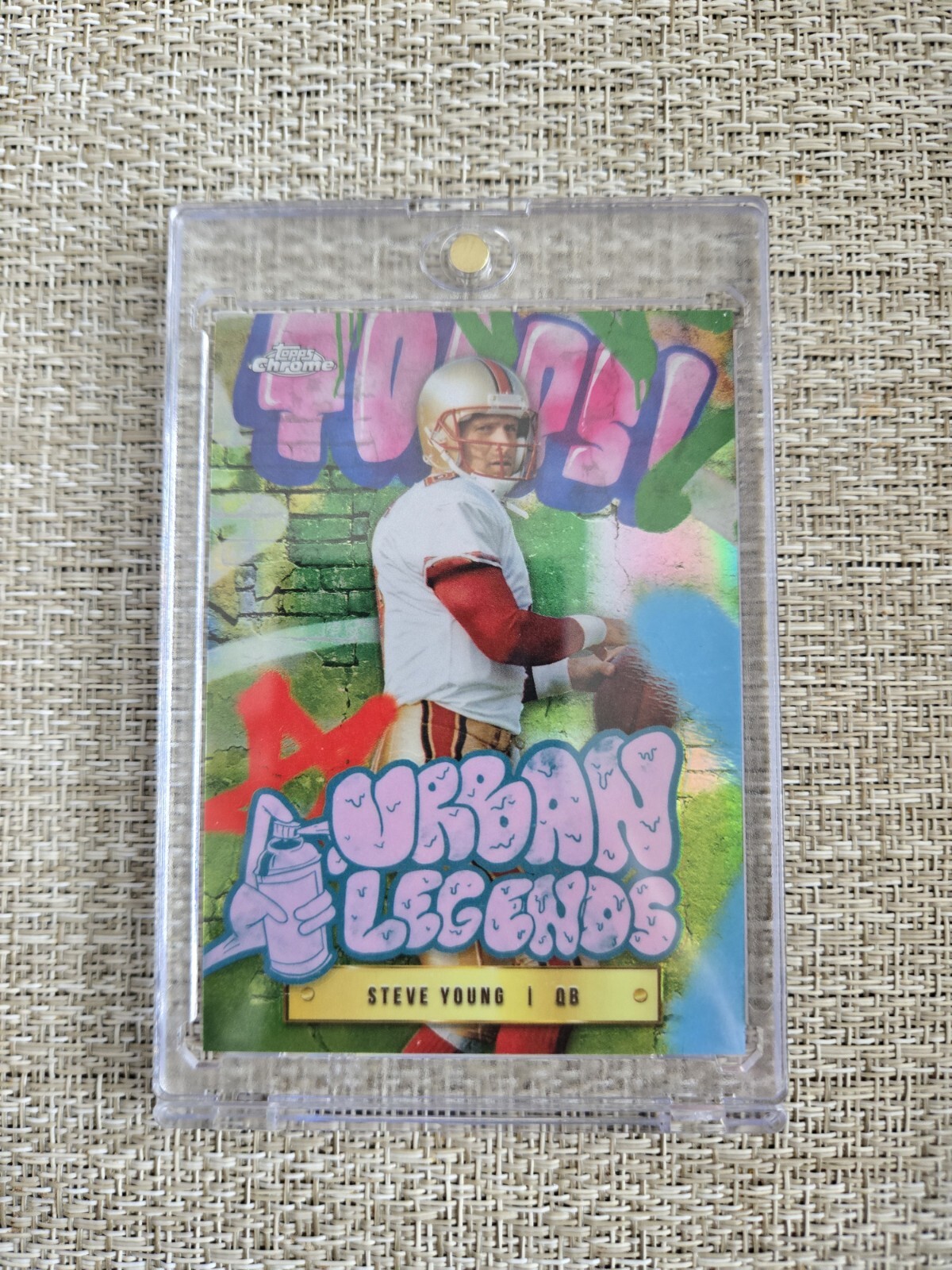 Steve Young 2024 Topps Chrome URBAN LEGENDS SSP #UL-13