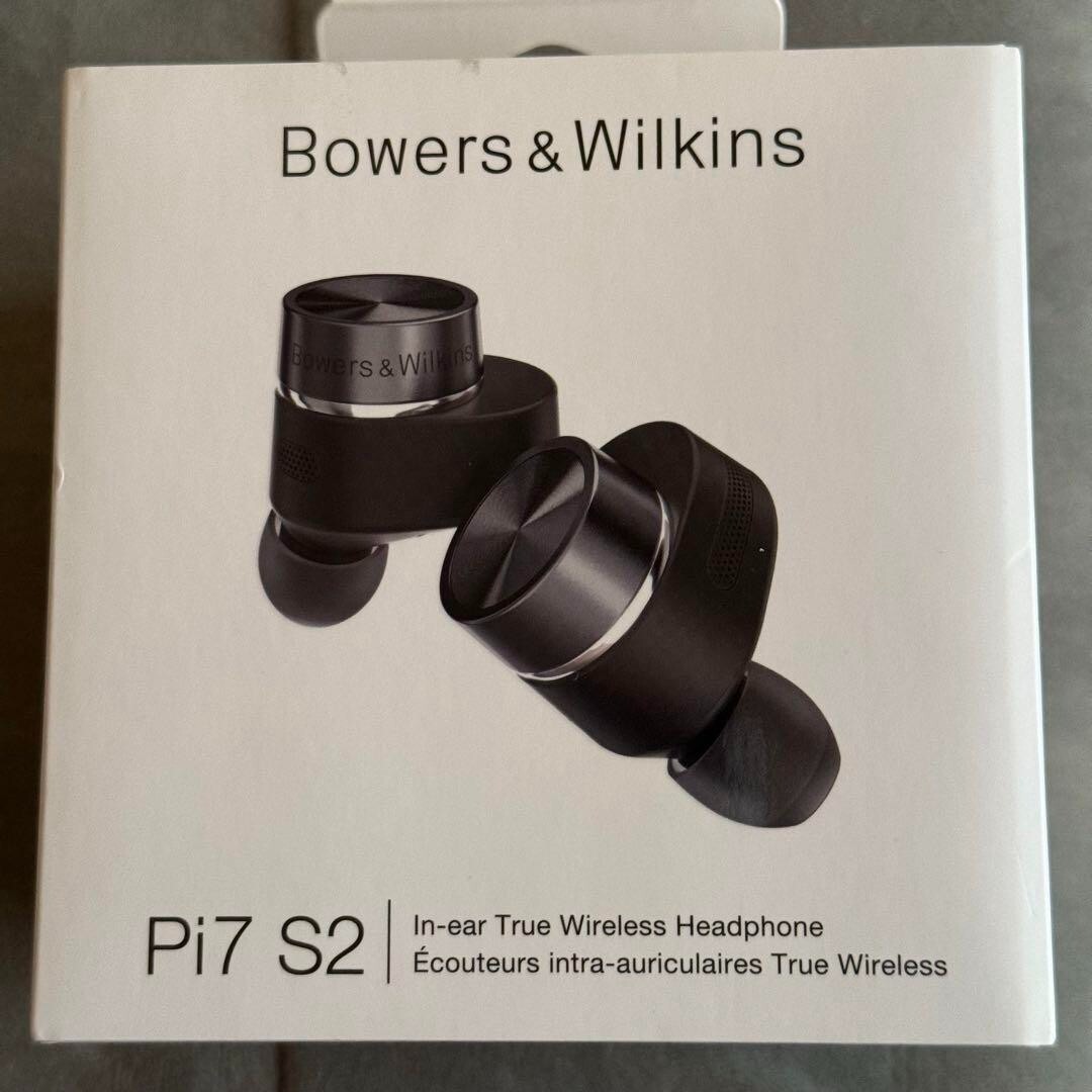 Bowers & Wilkins Pi7 S2 ブラック　美品 Pi7 S2 - Flagship noise-cancelling True Wireless earbuds