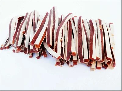 DRIEDDOGTREATS Dried Dog Treats [A171] Chicken Soft Strips with Fish Snack for Dogs Treat Chews