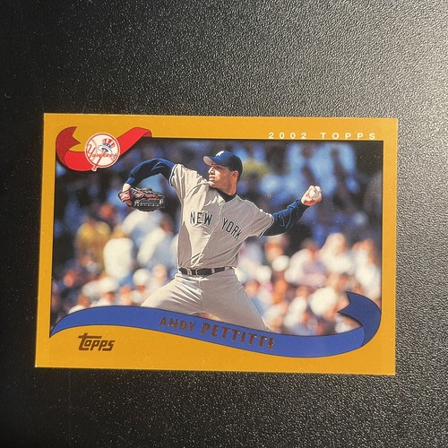 2002 Topps #623 ANDY PETTITTE New York Yankees B3