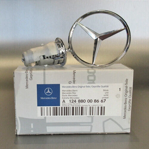 ✈️Für Original Mercedes Stern Motorhaube chrom W123 W124 W126 W201 A12488✈️DE