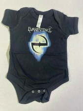 EVANESCENCE BABY  bodysuit 6,12,18 AND 24 MONTH NEW   OFFICIAL MERCHANT