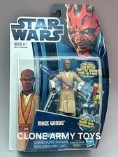 Star Wars Mace Windu Jedi Master Jango Fett Helmet Clone Collection CW8 08 3.75