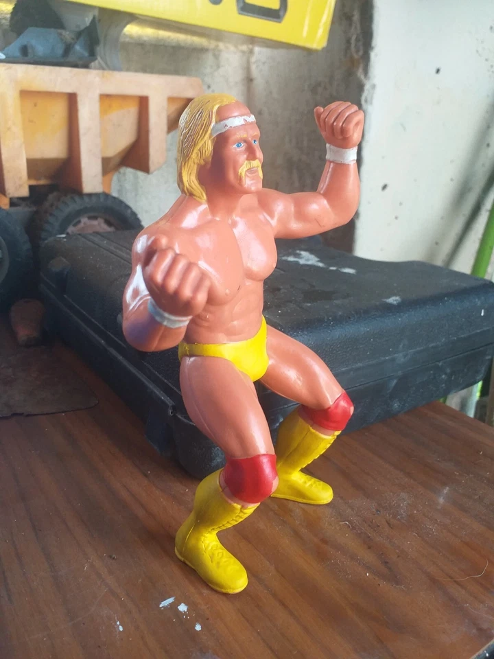Figura de acción de lucha libre vintage LJN WWF Hulk Hogan - Imagen 2 de 4