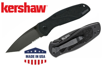 Kershaw 1670TBLKST Blur Tanto SpeedSafe Assisted Opening Folding Knives.