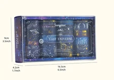 20 Rolls Washi Tape Set Galaxy Star Moon Gold Silver Stamping Masking Stickers