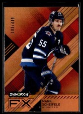 2021-22 Upper Deck Synergy FX Orange Mark Scheifele 183/449 Winnipeg Jets #FX-MS