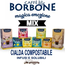 216 Borbone Coffee Pods Mixed Choice Soluble Beverages Filter Paper 44 MM