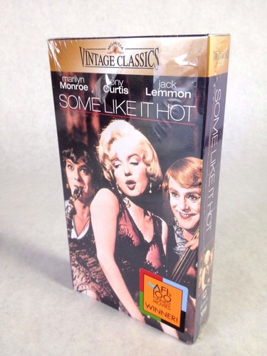 Some Like It Hot - VHS 1997 Vintage Classics - Brand New Factory Sealed - Picture 4 of 5