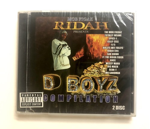 Mob Figaz Ridah D-Boyz Compilation 2 CD 11/5,JT,Spice,Celly,Messy Bay Rap Rydah - 第 1/2 張圖片